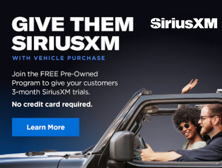 Sirius XM Free Pre-Owned Program